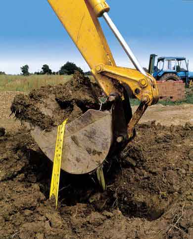 Underground Cable Warning Cable For Excavators